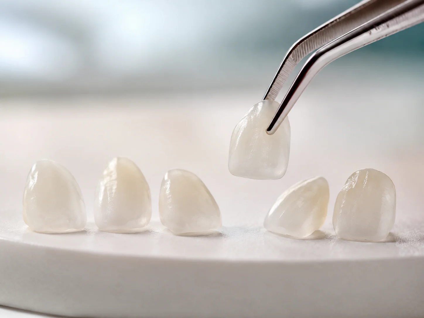 Lentes de contato dental em porcelana